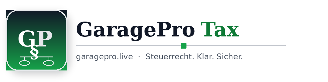 GaragePro Tax